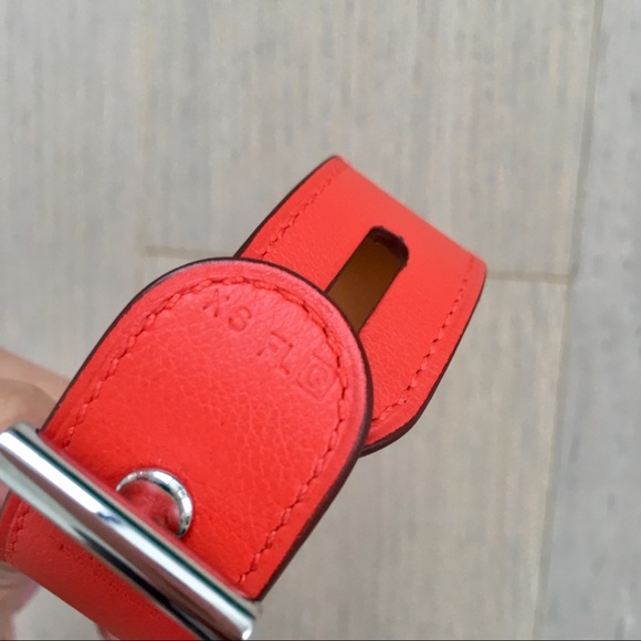 Hermes Capucine Hydra Swift Leather Bracelet - XS - Picture 4 of 8